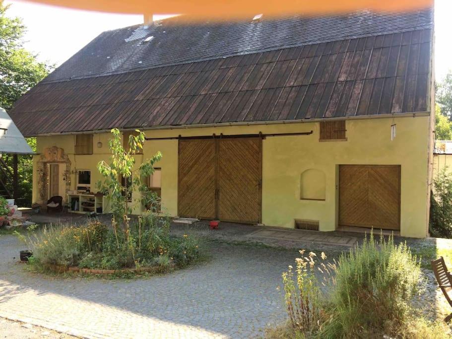 Kleine Kunstremise Mit Holzofen Burg Freienfels Lejlighed Weinbach Eksteriør billede